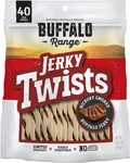 Dog Treats Grass-fed Buffalo Jerky Hide, 40 Count. Fixed Price $20.64.