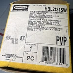 Hubbell HBL2431SW Plug. Fixed Price $75.00.