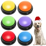 Youeon 6 Pack Voice Recording Button, Colors Dog Buttons For Multi. Fixed Price $25.40.