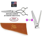 Geib Gator Buttercut Double Sided 40 Thinner Thinning Blending Shear Scissor. Fixed Price $99.99.