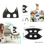 Us 1 Pack Pet Grooming Hammock Breathable Restraint Bag Cat Dog Sling Helper. Fixed Price $10.09.