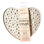 Dexypaws Heart Enrichment Licking Mat Calming Treat Distraction For Dogs. Fixed Price $9.99.