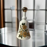 Porcelain Bell Hand Painted Yellow Daisy 6 X 3 Vintage Beautiful!. Fixed Price $16.10.