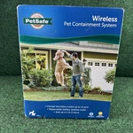 Petsafe Wireless Fence Containment System W/collar Flags PIF-300 New Sealed. Fixed Price $109.97.