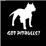 Big Dog Decal Sticker Got Pitbulls K-9 Training Bone Spike Collar Treats Bowl. Fixed Price $5.50.
