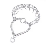 Metal Steel Dog Pinch Prong Choke Chain Collar Training Guardian Gear Adjustable. Fixed Price $13.59.