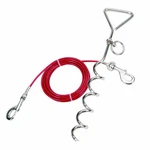 Coastal Pet Products Tie Out Cable Spiral Stake And Combo 89010. Fixed Price $40.49.