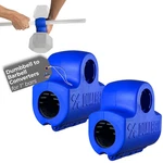 Dualbell Dumbbell Barbell Converter Pair 1 No Plates Home Gym Blue Usa Made. Fixed Price $44.99.