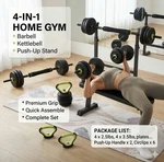 Garvee Adjustable Dumbbell Weight Set For 30/44/66/85 Ibs,. Fixed Price $198.98.