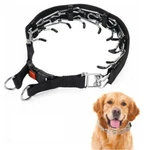 No Pull Nylon Cover Dog Prong Collar Training Pinch With Tip&buckle. Fixed Price $24.80.