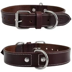 Genuine Leather Dog Collar Made From Full Grain Hides Heavy Duty Adjustable U.... Fixed Price $26.88.