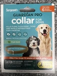 Sergeant's Guardian Pro 6 Month Collar For Dogs 12 Weeks & Older Fast Free Ship. Fixed Price $13.98.