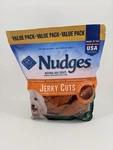 Blue Buffalo Nudges Jerky Cuts Dog Treats 36OZ Chicken & Duck Usa Exp: 07-2027. Fixed Price $23.00.