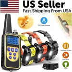 3000 Dog Training Us Collar Rechargeable Remote Shock Pet Waterproof Trainer. Fixed Price $22.89.