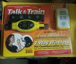New Hear Now Talk & Train 2-WAY Wireless Pet Communication System Yellow. Fixed Price $21.00.