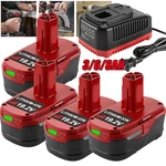 Pack 19.2VOLT For Craftsman C3 Diehard Lithium Battery/charger 11375 11376. Fixed Price $99.99.