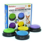Gelabur Set Of Dog Buttons Pack 4, Yellow/purple/sky Blue/light Green. Fixed Price $17.35.