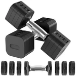Hezeyferg 22LBS Adjustable Dumbbells Set, Weight With 4 .... Fixed Price $99.73.