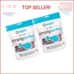Sojos 2 Pack Of Simply Turkey Dog Treats, 4 Ounces Each, 100 Percent Raw Freeze-. Fixed Price $42.69.