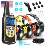 Dog Training Collar 3000FT Remote Rechargeable Shock Pet Waterproof Trainer. Fixed Price $20.98.