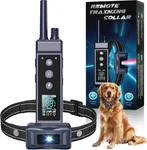 Shock Collar For Dogs - 4265FT Waterproof Training With Flashing Black. Fixed Price $38.76.