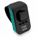 Educator Dog Training Finger Clicker With Audible Sound For Positive Teal. Fixed Price $10.22.