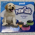 Talking Paws Recordable Buttons Training Dogs Obedient Puppy Pawtalk. Fixed Price $20.00.