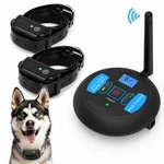 Wireless Electric Dog Fence System 2 Collar Pet Containment Shock Trainer. Fixed Price $44.99.