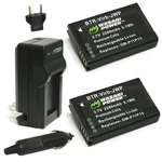 Wasabi Power Battery (2-PACK) And Charger For Garmin 010-11654-03. Fixed Price $49.99.