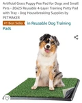 Petmaker 80-ST2025 Indoor Training Pad 4 Piece Layer 20" X 25" New. Fixed Price $12.99.