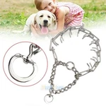 Dog Training Prong Collar Pinch Choke Chain Steel Metal Adjustable 16"-22" Large. Fixed Price $15.99.
