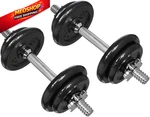 Amazon Basics Adjustable Dumbbell Hand Weight Set With 38 Pounds, Black. Fixed Price $76.65.