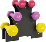 Fitvids Colored Neoprene Dumbbell Set With Rack, Multiple Weight Options, 20LBS,. Fixed Price $91.41.