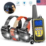Dog Shock Training Collar Rechargeable Remote Control Waterproof IP67 875 Yards. Fixed Price $34.99.