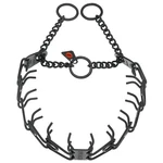Herm Sprenger Black Stainless Steel Dog Prong Collar With Easy Assembly Chain. Fixed Price $95.24.