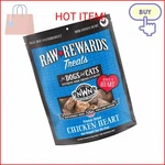 Northwest Naturals Raw Rewards Freeze-dried Chicken Heart Treats For Dogs And Ca. Fixed Price $22.56.