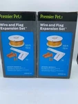 (2) Pet Wire Flag In-ground Fence 500FT Expansion Sealed Premier GRFA-500B New. Fixed Price $34.99.