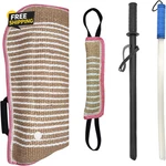 Professional Dog Bite Training Set - Tough Sleeve, Protection For K9,. Fixed Price $77.34.