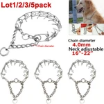 Metal Steel Dog Pinch Prong Choke Chain Collar Training Guardian Gear Adjustable. Fixed Price $55.99.