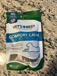 Vet's Best Comfort Soft Chews Calming Dogs 30 Count. Fixed Price $9.00.