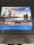 Dog Training Remote E-collar Educator FE-560 Fob And RX-050 300 Yard Range. Fixed Price $100.00.
