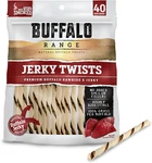 Dog Treats Healthy, Grass-fed Buffalo Jerky Chews Hickory. Fixed Price $37.05.