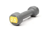 Life Fitness Studio Individual Grey Urethane 2.5LB Dumbbell. Fixed Price $14.45.