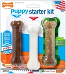 Nylabone Puppy Starter Kit Multi-stage Teething Bones For Dogs 3 Pack. Fixed Price $29.67.