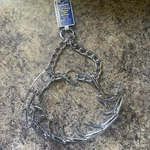 Large 12 -18 Hamilton Prong Training Collar For Dogs Chrome Chain #C3800. Fixed Price $15.99.