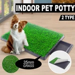 2 Size Pet Potty Trainer Grass Mat Dog Puppy Training Pee Patch Pad Toilet. Fixed Price $38.99.