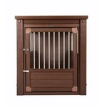 New Age Pet Ecoflex Dog Crate End Table Russet Brown Composite Extra Large. Fixed Price $296.09.