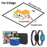 Jewyow Electric Dog Fence In-ground Radio With 2 Rechargeable Waterproof. Fixed Price $85.00.
