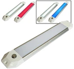 Wave One Marine 12" Dual Color Dimmable Dome Boat Light 12V Volt Rv Aluminu.... Fixed Price $71.74.