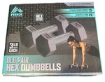 Rbx Hex Design 3LB Ea. 6LB Pair Dumbbells Strength And Conditioning Sculpts Tone. Fixed Price $19.77.